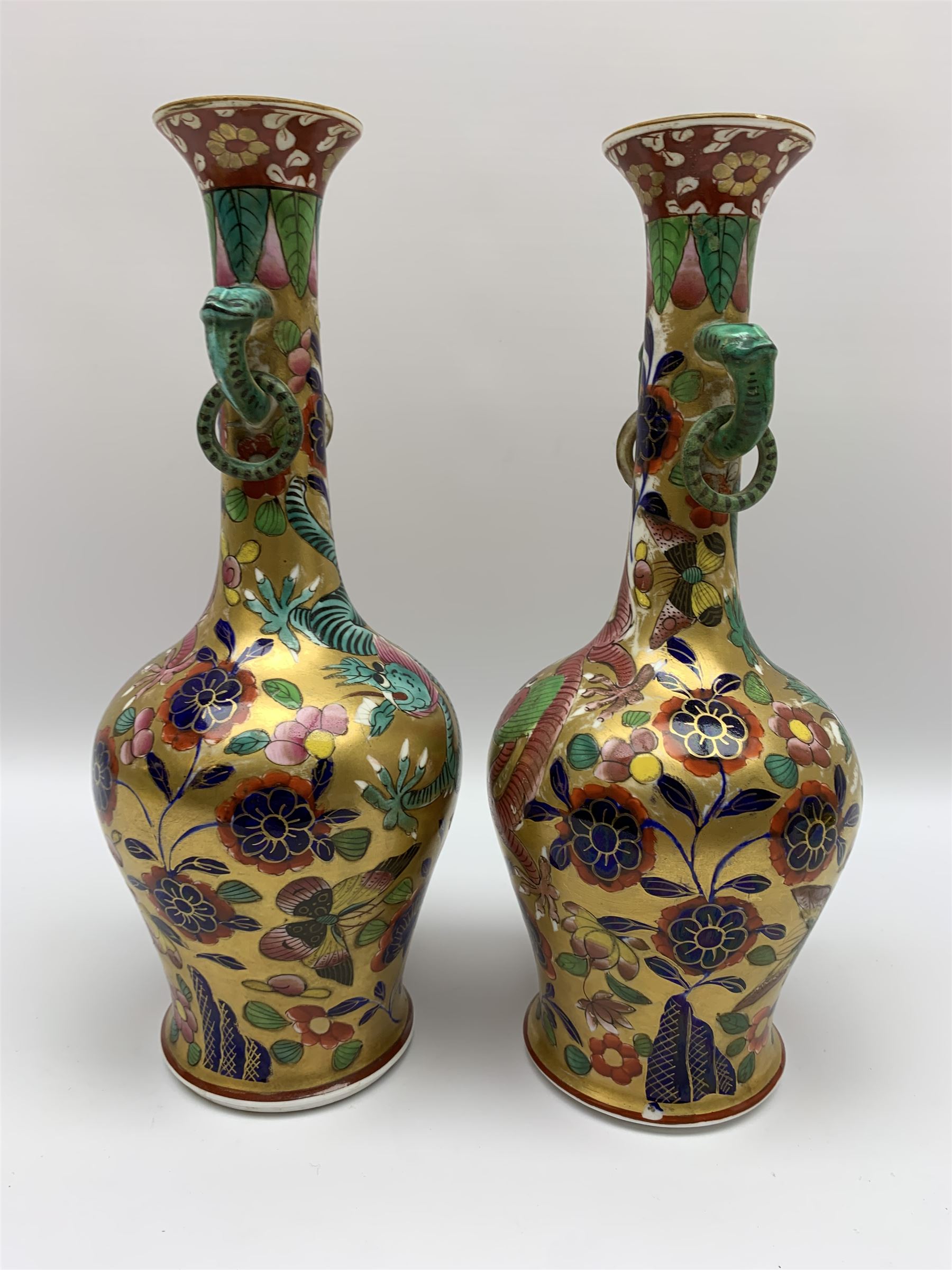 Pair of early 19th century Miles Mason vases - Image 10 of 13