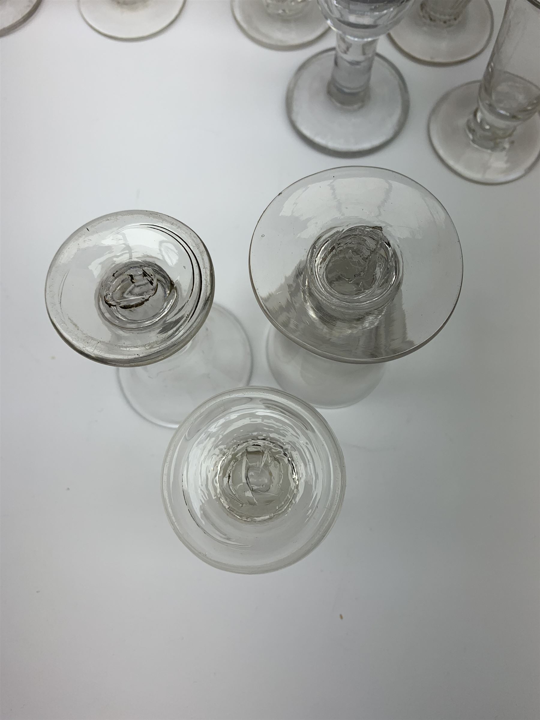 Group of 18th/19th century drinking glasses - Image 3 of 3