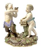 Early 20th century Meissen figure group