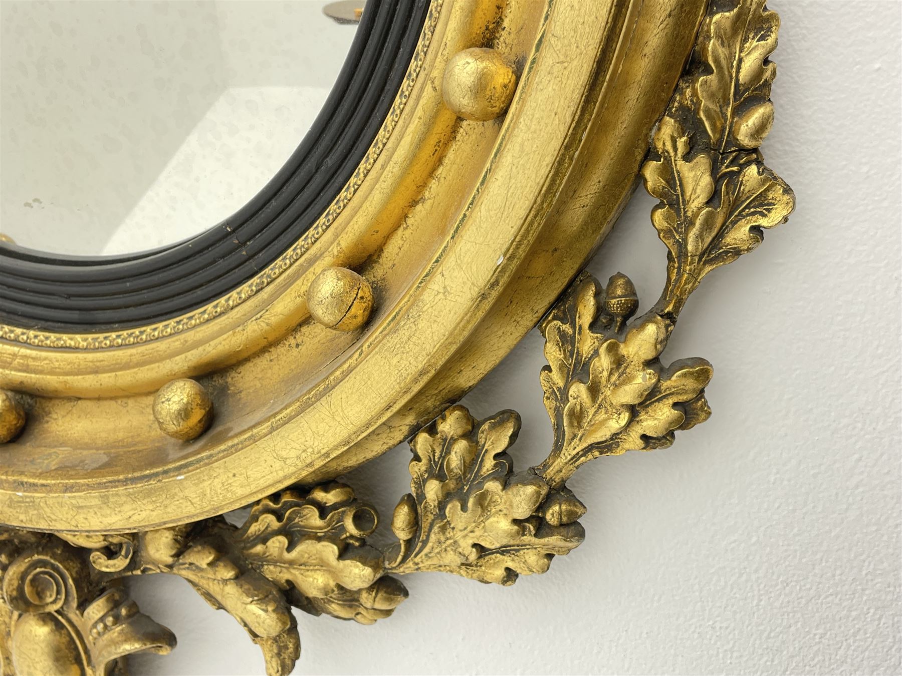 Regency period giltwood and gesso mirror - Image 3 of 8