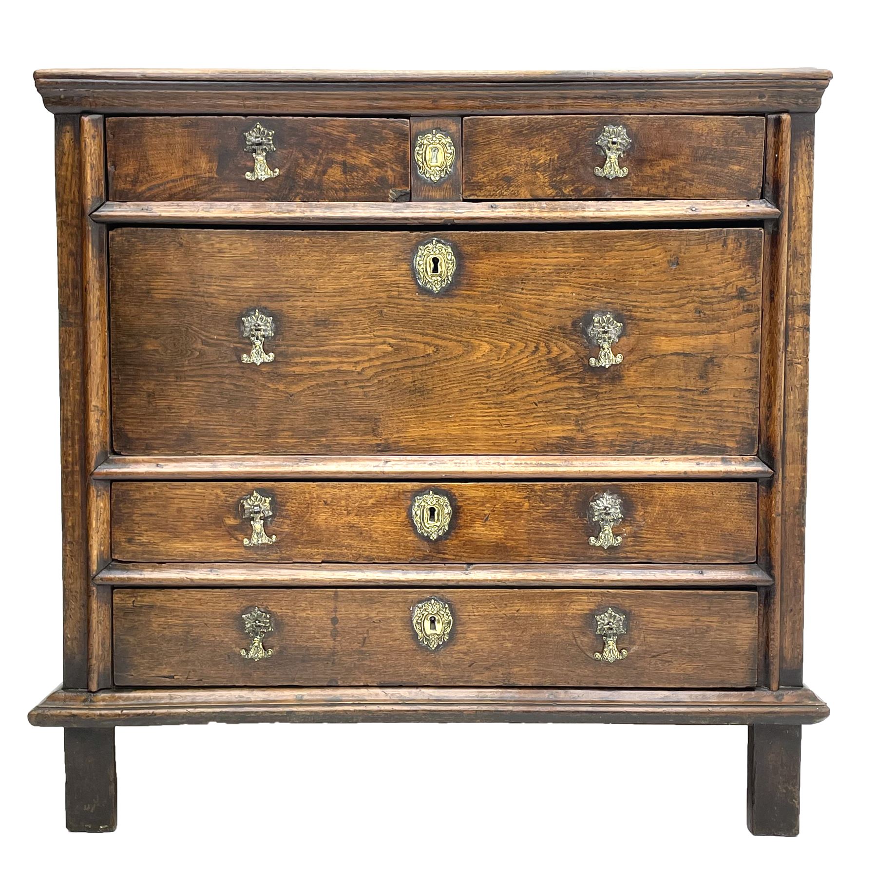 18th century oak chest