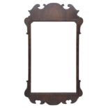 George II walnut mirror