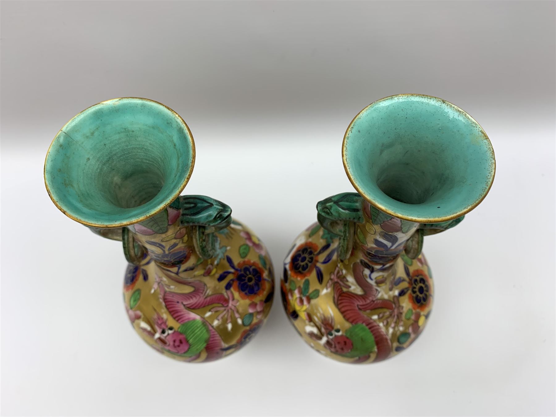 Pair of early 19th century Miles Mason vases - Image 6 of 13