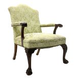 Gainsborough style open armchair