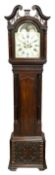 Early George III mahogany longcase clock