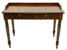 Victorian mahogany writing table