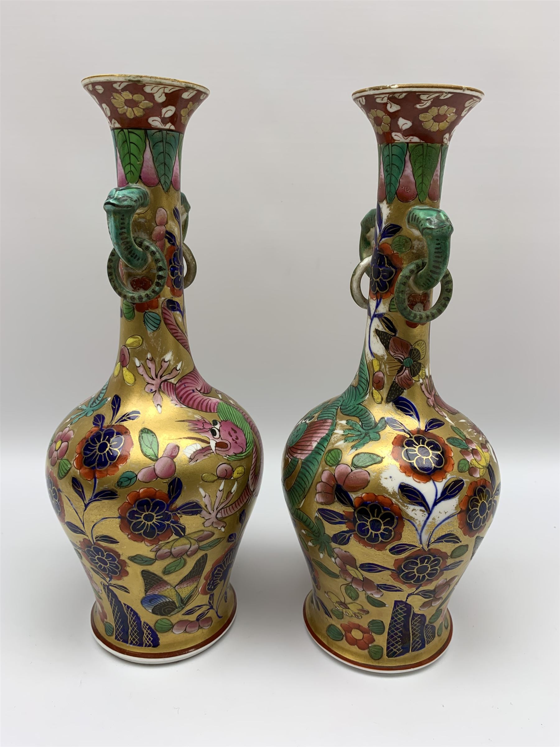 Pair of early 19th century Miles Mason vases - Image 9 of 13