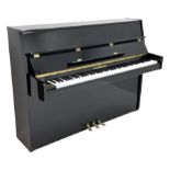 Steinmayer upright piano in ebonised case