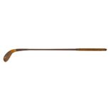 Late 19th century long nose golf club