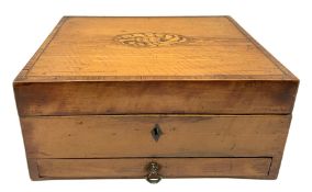 19th century satinwood box