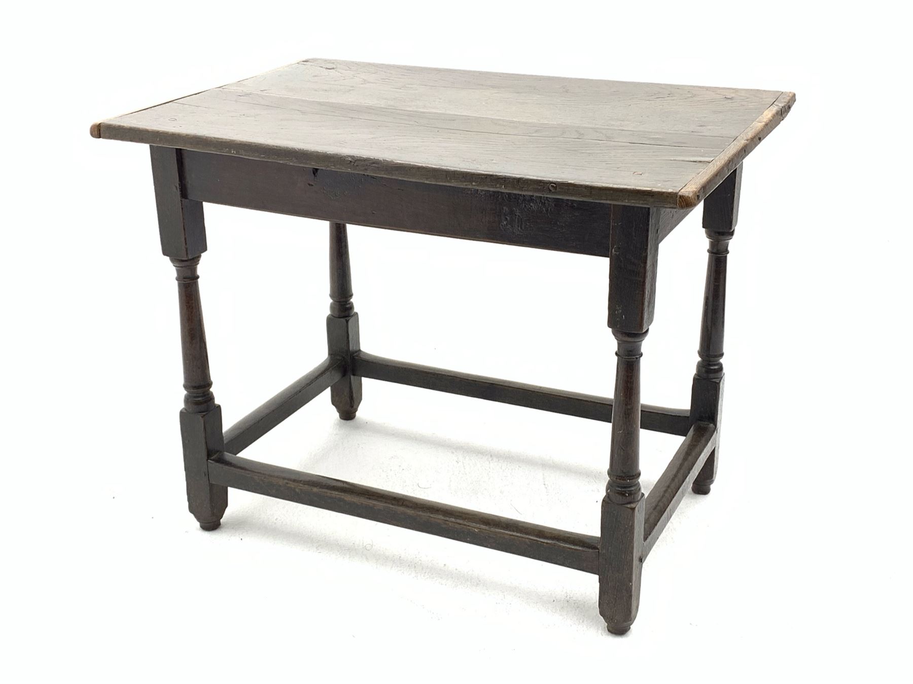 17th century oak joined table - Image 6 of 7