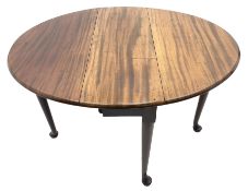 George III mahogany pad foot table