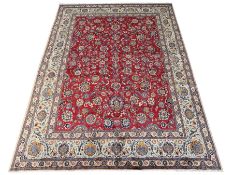 Large Fine Persian Kashan rug