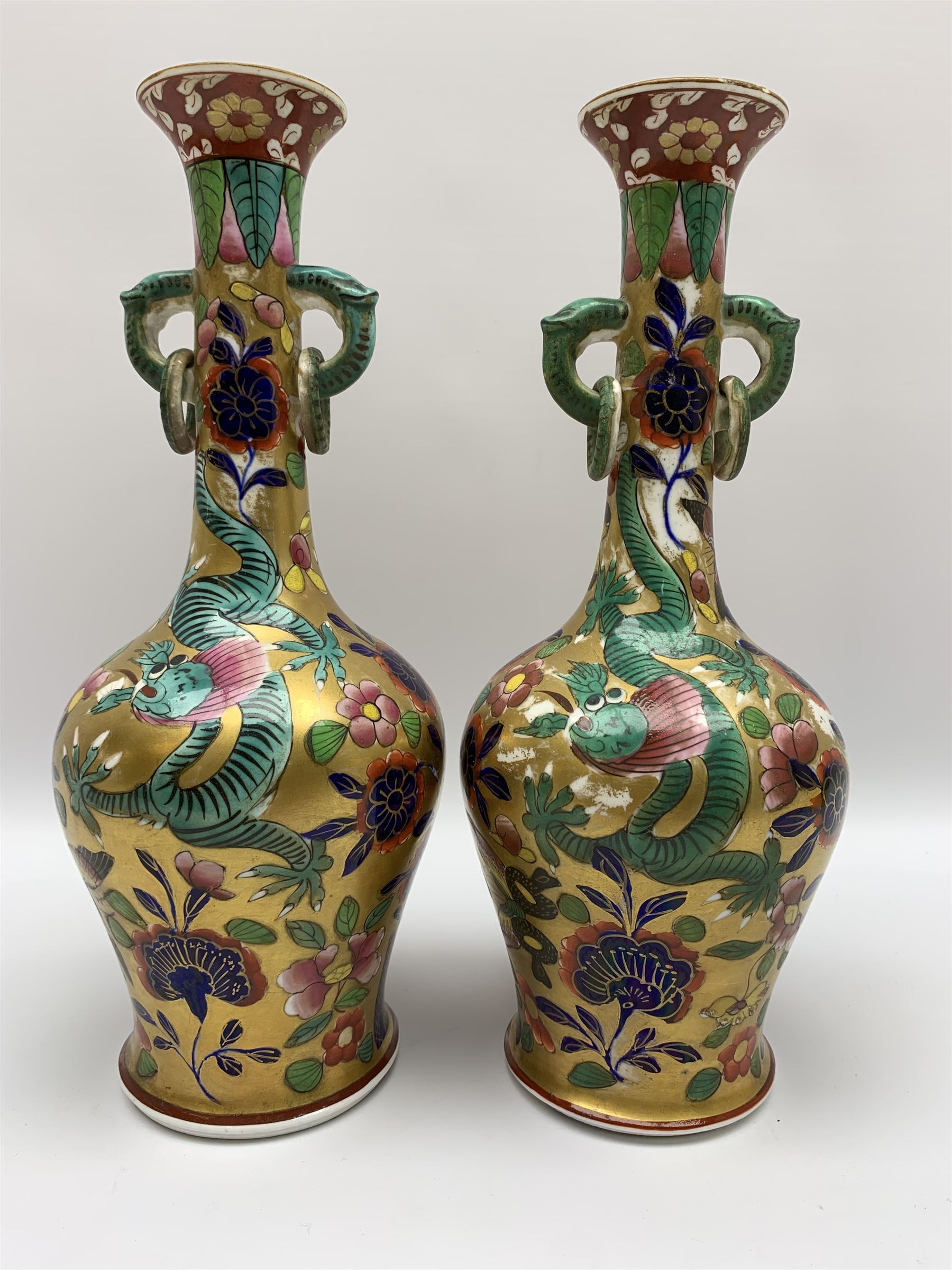 Pair of early 19th century Miles Mason vases - Image 8 of 13