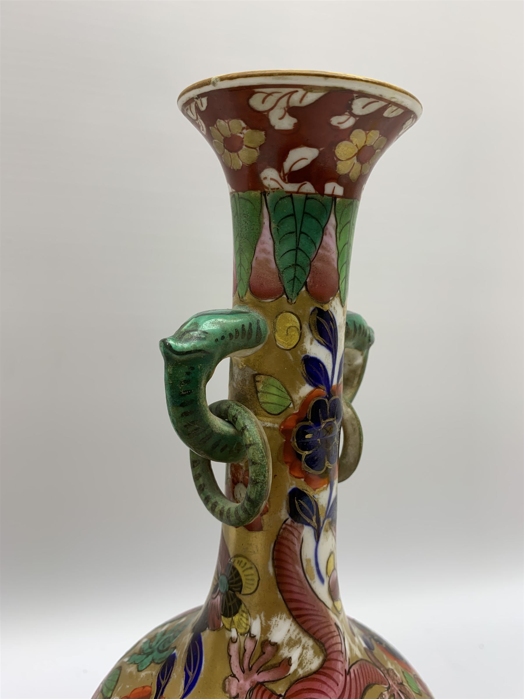 Pair of early 19th century Miles Mason vases - Image 12 of 13