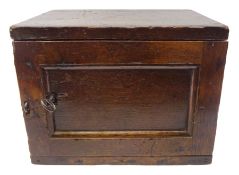 17th/18th century oak vernacular spice cabinet