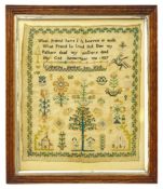 Early 19th century sampler