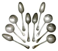 Group of 17th/18th century pewter/latten spoons