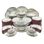 Extensive Victorian Powell and Bishop dinner service