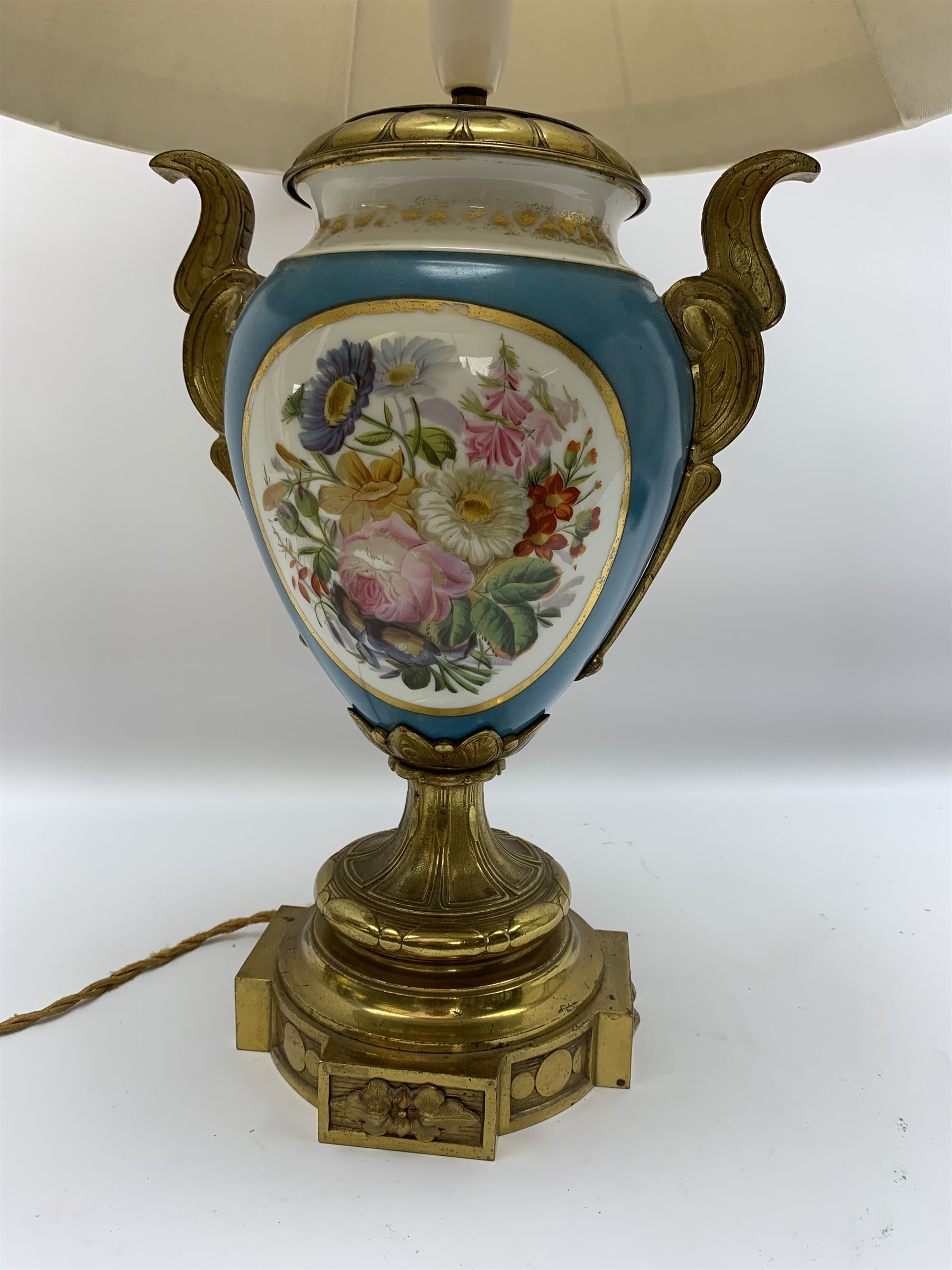 Sevres style table lamp - Image 6 of 7