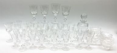 Cut glass to include Edinburgh crystal