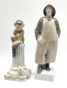 Two Royal Copenhagen figures