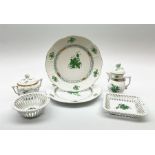 A group of Herend hand painted porcelain