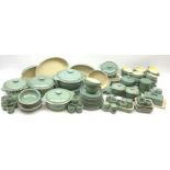 Denby Manor Green pattern dinner ware