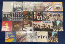 The Beatles vinyl LPs including 'Past Masters'