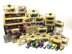 Various die-cast model vehicles including Corgi boxed set 'Fighting Machines'