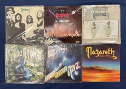 Nazareth vinyl LPs including 'Exercises'