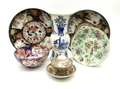 A group of 20th century and later Oriental ceramics