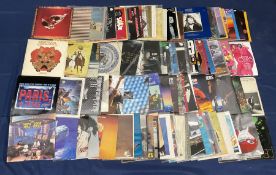 Quantity of vinyl records including David Gilmour 'Rattle That Lock'