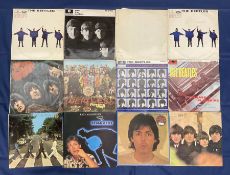 The Beatles vinyl LPs including 'The White Album' no 0260028 with poster'
