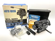 Elmo super 8 sound 3000AF Camera with extendable mic