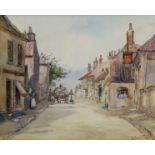 Amy Paget Kemp (British exh.1895-1919): Village High Street