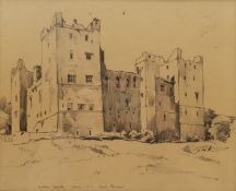 Fred Lawson (British 1888-1968): 'Bolton Castle'