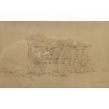 Edward Duncan RWS (British 1803-1882): The Farm Wagon