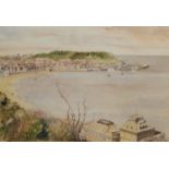 C Bibbs (British 20th century): Scarborough South Bay from the Spa