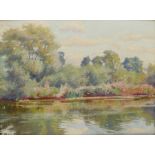 Charles Ernest Butler (British 1864-1918): River Scene