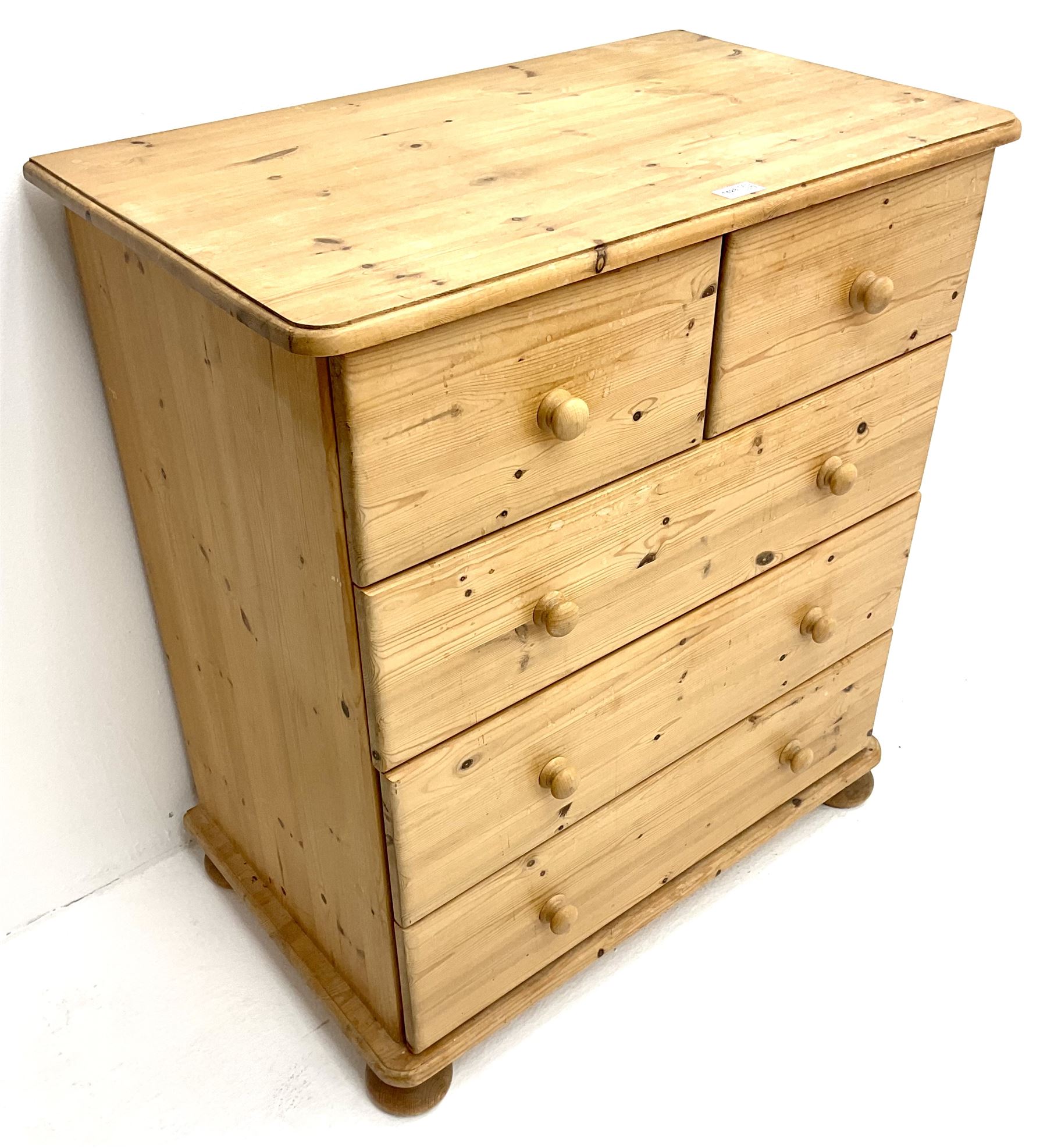 Solid pine chest - Image 2 of 3