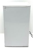 Small under counter freezer in white finish