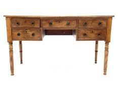 William IV mahogany writing table