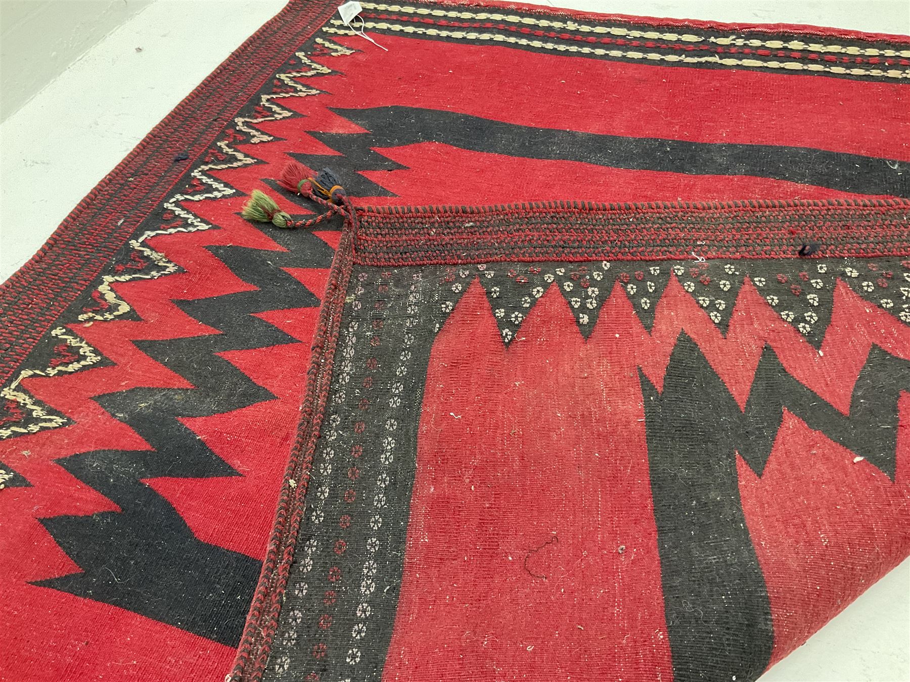 Turkish red ground rug - Image 2 of 2