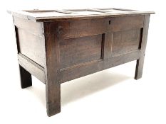 18th century oak blanket box