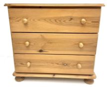 Solid pine chest