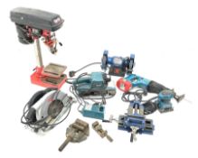 Collection of power tools and other tools - Makita reciprocating saw