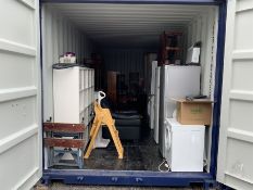 Container Contents Auction - entire container contents to include white goods