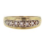 9ct gold cubic zirconia ring