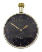 WWI Royal Flying Corps keyless lever pocket watch by Doxa